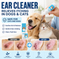 🎁💥LAST DAY SPECIAL PRICE!-￡7.99!! 🐶🐱 Pet Ear Cleaner, Relieves itching in dogs & cats