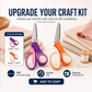 🔥HOT SALE 50% OFF🎁✂️ Pinking Shears Scissors – Stainless Steel, Ergonomic Cushioned Handles – Perfect for Sewing, Quilting & Scrapbooking! 🧵💨