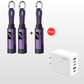 ⏳Limited-time 50% off⏰4-in-1 Digital Display Keychain Charging Cable🔋📱