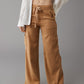 🔥2024 New Arrival🔥Linen-Blend Wide-Leg Cargo Pant