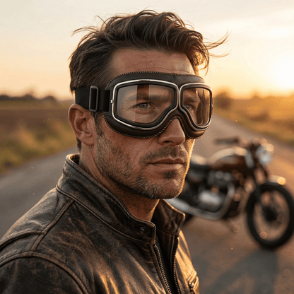 🔥BUY 2 GET 1 FREE🔥OTG Vintage Motorcycle Goggles (Fits Over Glasses)