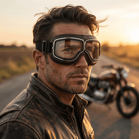 🔥BUY 2 GET 1 FREE🔥OTG Vintage Motorcycle Goggles (Fits Over Glasses)