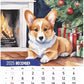 Corgi 2025 Wall Calendar