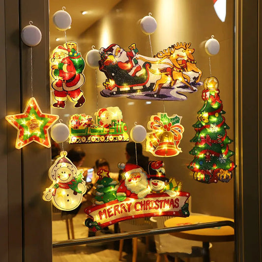 🎄Christmas Window Hanging Lights🎁🎁BUY 2 GET 1 FREE