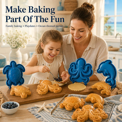 🔥HOT SALE🔥⏳ Last Day 49% OFF – 🌊 8-Design Ocean Filled Pie Press Collection | Reusable Hinged Molds for Cutting, Filling, Shaping & Sealing Marine-Themed Hand Pies 🥧✨