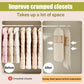 ⏰LAST DAY PROMOTION-50% OFF❤️‍🔥Space Saving Hanging Garment Bag with Self Compression Zipper