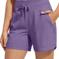 💧Summer Hot Sale-50% Off🌊Women's 5" Swim Board Shorts High Waisted Quick Dry Swimsuit Swimming Bottoms