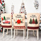 Christmas decoration Cartoon Chair Cover