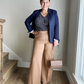 🎁60% Off🔥Women's Plus Size High Stretch High-Waist Wide-Leg Pants