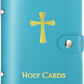 ✨Limited Time 50% OFF--50K+ SOLD🏆✝🙏Catholic Faux Leather Holy Card Holder – Pocket Prayer Card Organizer with Snap Closure