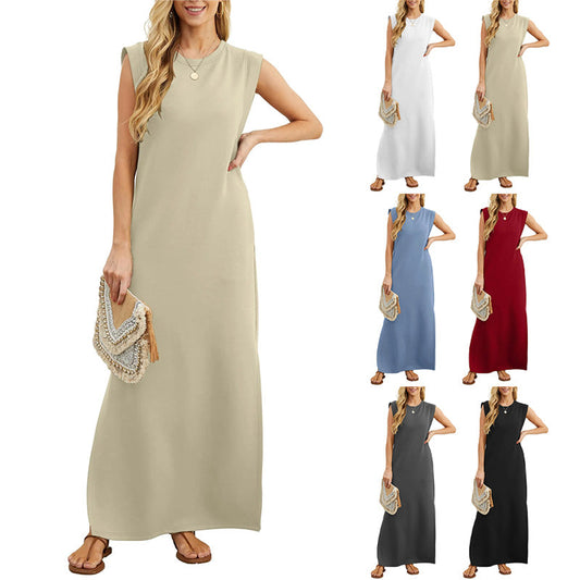 🎀Spring Hot Sale 49% OFF🌸Women Loose Split Wrinkle-Free Long Dress