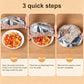 💝LAST DAY SALE 50% OFF!!💞50K+ SOLD!✨🍽️Reusable Aluminum Foil Thermal Food Cover — Heat-Retaining, Washable & Freshness-Preserving Kitchen Essential
