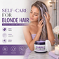 👱‍♀️Want to lighten your hair color? Your hair needs urgent care! Moisturizing Purple Hair Mask with Long-Lasting Scent