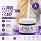 👱‍♀️Want to lighten your hair color? Your hair needs urgent care! Moisturizing Purple Hair Mask with Long-Lasting Scent