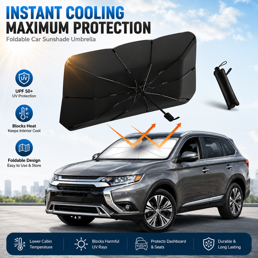 🏆LAST DAY SALE 60% OFF!!💕SunShade Foldable Heat Protector™☀️ | Keeps Interior Cool ❄️🚗 | UV Protection 🛡️ | Universal Fit for All Vehicles ✅ | Easy Storage & Travel Ready 🎒🇬🇧