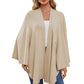 🥰Women's Elegant Shawl Wraps Soft Open Front Poncho Sweater