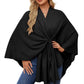 🥰Women's Elegant Shawl Wraps Soft Open Front Poncho Sweater