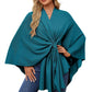 🥰Women's Elegant Shawl Wraps Soft Open Front Poncho Sweater