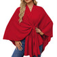 🥰Women's Elegant Shawl Wraps Soft Open Front Poncho Sweater