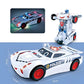 Electric Universal Deformation Police Toy Car