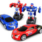 Electric Universal Deformation Police Toy Car