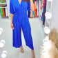 ✨Last Day Promotion-50% Off💖Polka Dot Printed Elastic Waist Jumpsuit