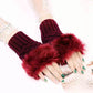 💕BUY 1 GET 1 FREE🔥Fuzzy Soft Knit Warm Fingerless Gloves