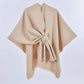 🥰Women's Elegant Shawl Wraps Soft Open Front Poncho Sweater