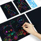 Creative Rainbow Scratch Paper Art Set