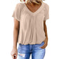 💐WOMEN'S CASUAL V NECK BASIC T-SHIRT