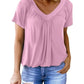 💐WOMEN'S CASUAL V NECK BASIC T-SHIRT