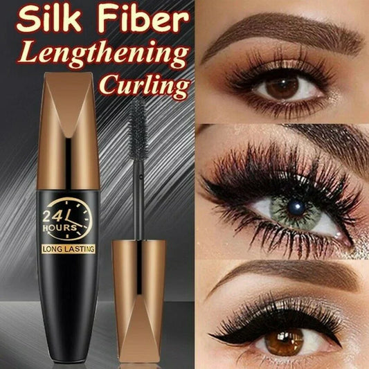 💜Last Day Buy 1 Get 1 Free!💜4D Waterproof Silk Fibre Thick Lengthening Mascara