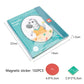 💥Montessori Magnetic Book Fraction Puzzle For Children