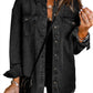 2024 Women's Casual Denim Button Down Distressed Jacket (BUY 2 10% OFF)