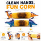 🏆 Last Day Special Price £12.89 ! 🦖Dinosaur Corn Holders for Corn On The Cob - Funny Corn Cob Holder for Kids and Adults with Stainless Steel Prongs