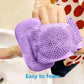 🔥Limited Time 60% OFF🚿🧼Silicone Back Scrubber for Bath, Double-Sided Body Exfoliating Bath Brush with Soft Silicone Bristles