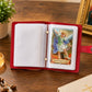 ✨Limited Time 50% OFF--50K+ SOLD🏆✝🙏Catholic Faux Leather Holy Card Holder – Pocket Prayer Card Organizer with Snap Closure