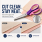 🔥HOT SALE 50% OFF🎁✂️ Pinking Shears Scissors – Stainless Steel, Ergonomic Cushioned Handles – Perfect for Sewing, Quilting & Scrapbooking! 🧵💨