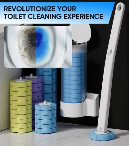 ⏳LAST DAY SALE £5.99!!⚡50K+ SOLD!🚽💦Hands-Free Cleaning Gadget🧽Disposable toilet cleaning tool