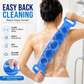 🔥Limited Time 60% OFF🚿🧼Silicone Back Scrubber for Bath, Double-Sided Body Exfoliating Bath Brush with Soft Silicone Bristles