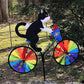 😺🐶Cat Bicycle Wind Spinner