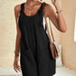 Women's Stylish Casual U Neck Summer Holiday Short Jumpsuits