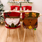 Christmas decoration Cartoon Chair Cover