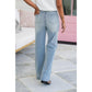 🏆️Last Day 49% OFF - High Rise Vintage Wash Tummy Control Top Straight Leg Jeans👖