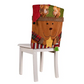 Christmas decoration Cartoon Chair Cover