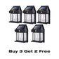 ⏰LAST DAY SALE 70% OFF👍✨Solar Wall Lights Outdoor- Motion Sensor & Weatherproof