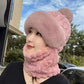 🔥HOT SALE💖Women's Winter Warm Windproof Plush Scarf Hat