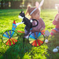 😺🐶Cat Bicycle Wind Spinner