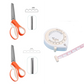 🔥HOT SALE 50% OFF🎁✂️ Pinking Shears Scissors – Stainless Steel, Ergonomic Cushioned Handles – Perfect for Sewing, Quilting & Scrapbooking! 🧵💨