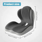 💺Ergonomic Memory Foam Seat Cushion with Lumbar & Back Support, Relieves Back Pain, Reduces Pressure